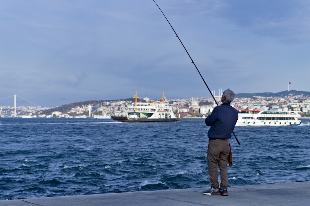 fisherman returning to harbor